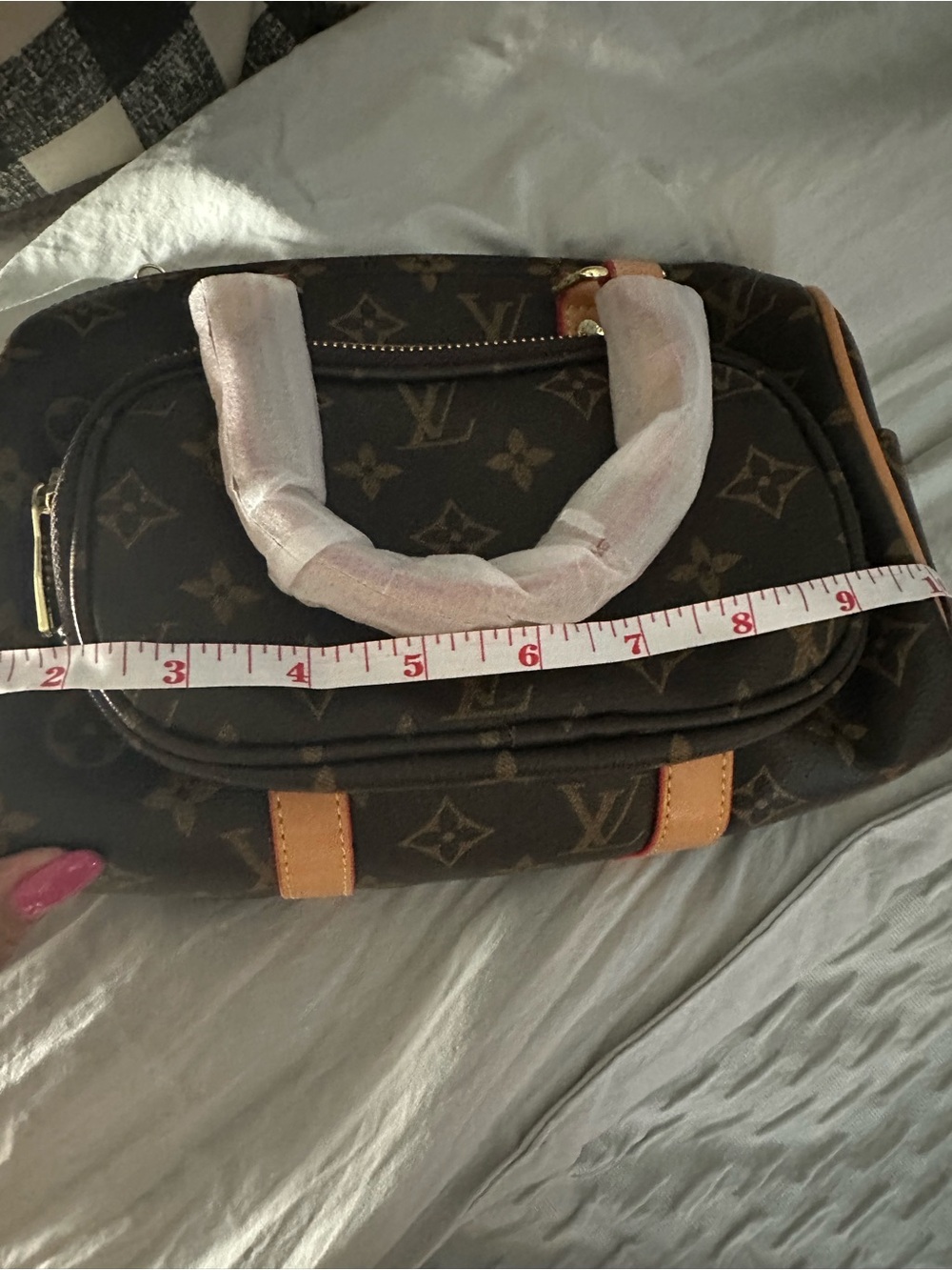 Women's Speedy Crossbody Bag. Inspired not authentic - Picture 6 of 8